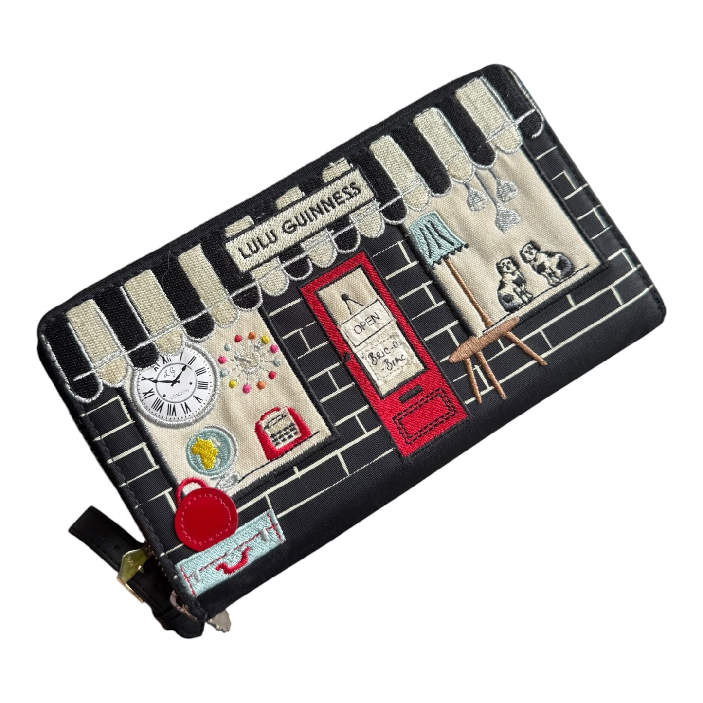 Lulu Guinness Shop Front Wallet Purse