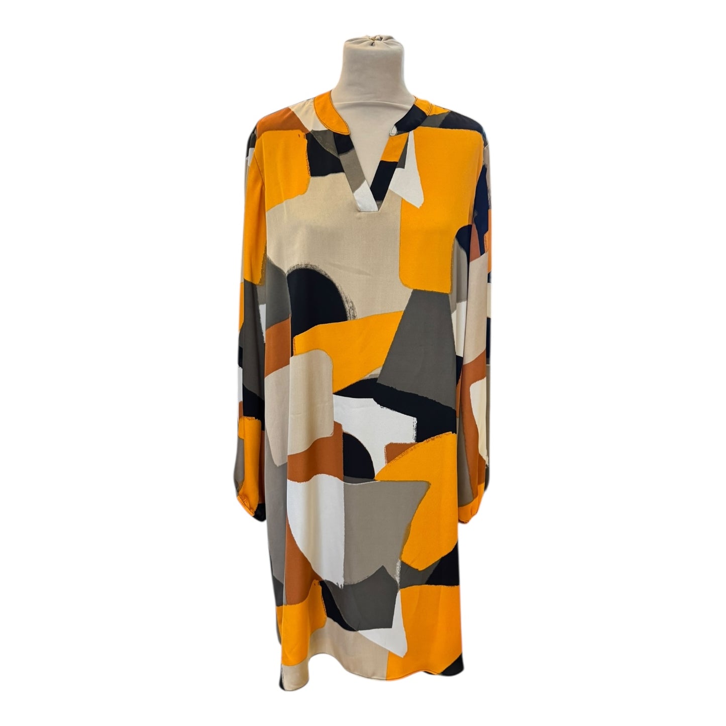 Joseph Ribkoff Orange Shift Dress - 14/16 - NEW