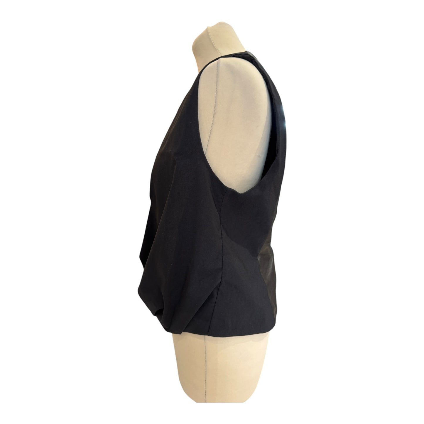 Papucei Leather and Fabric Waist Coat - 10