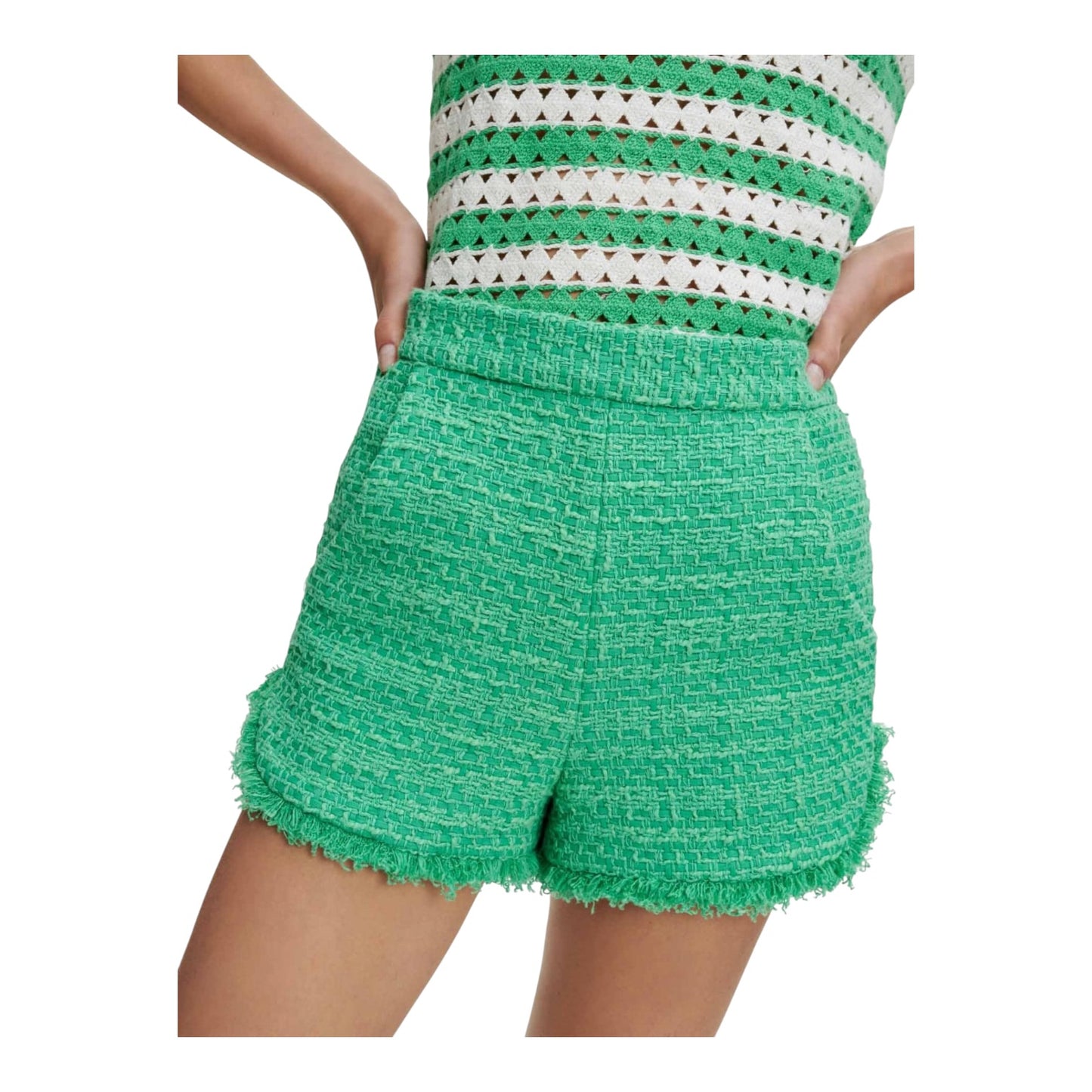 Maje Green Tweed Three Piece Set - 8/10