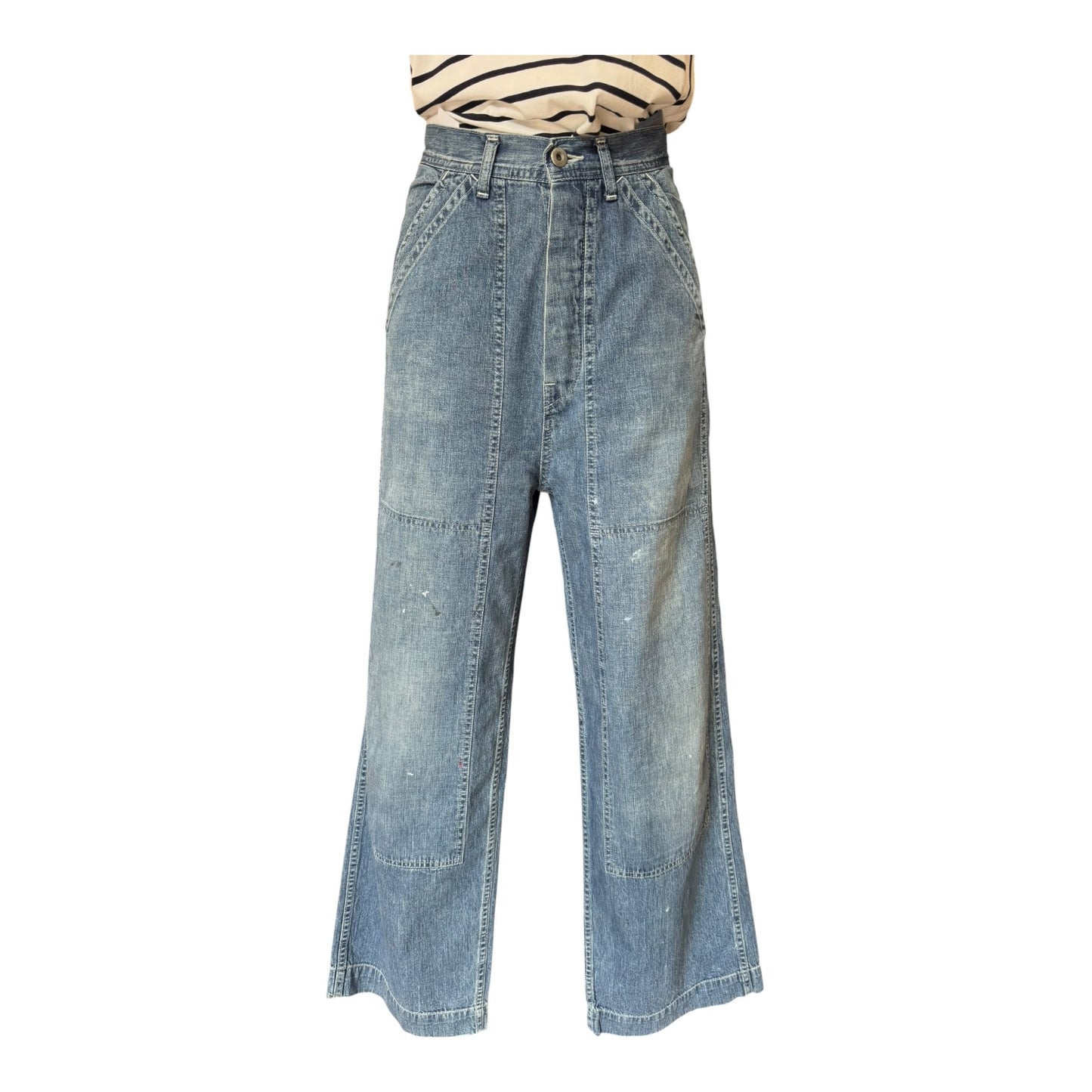 Chimala Double Knee Painter Jeans - 12