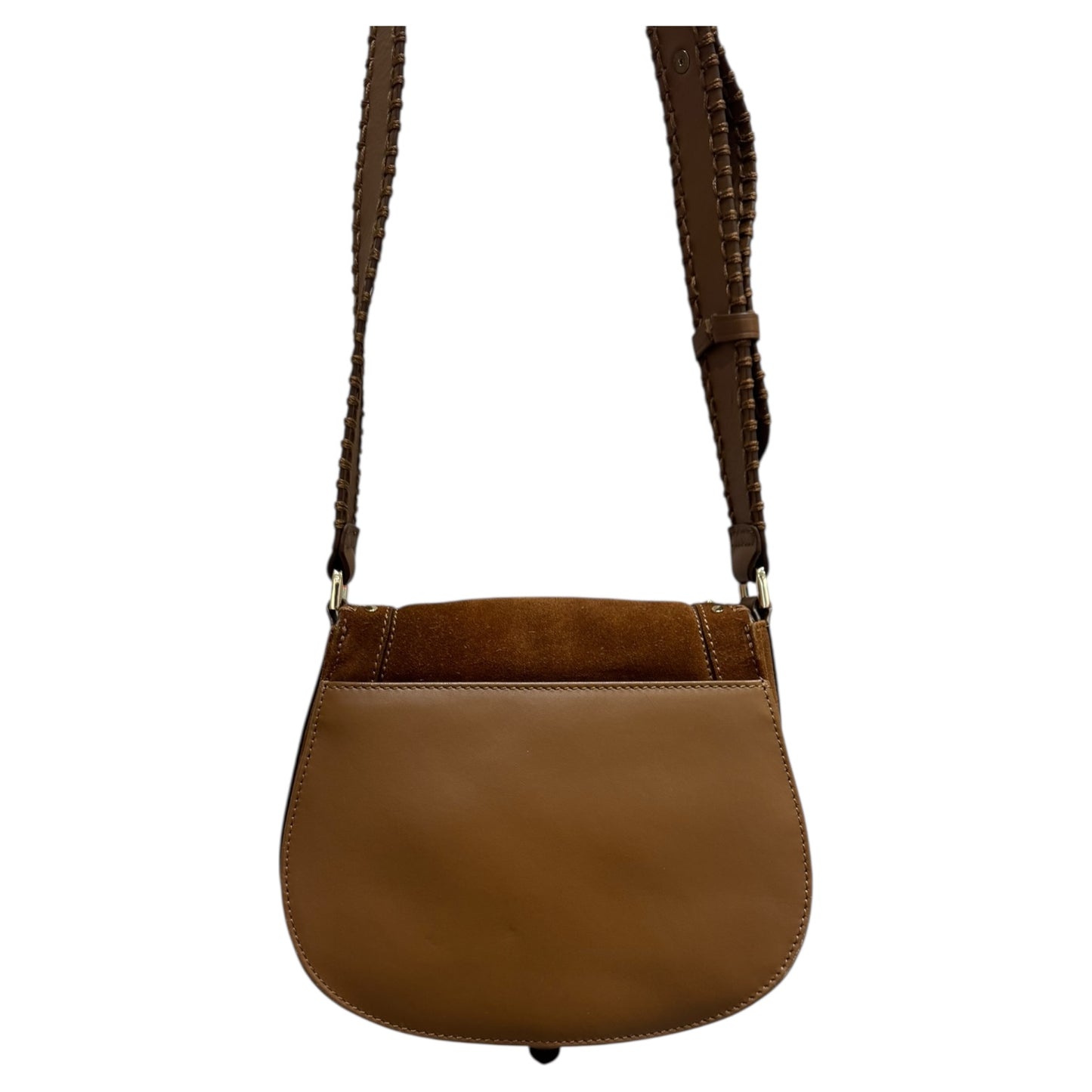 Ted Baker Kalrin Suede Studded Saddle Bag