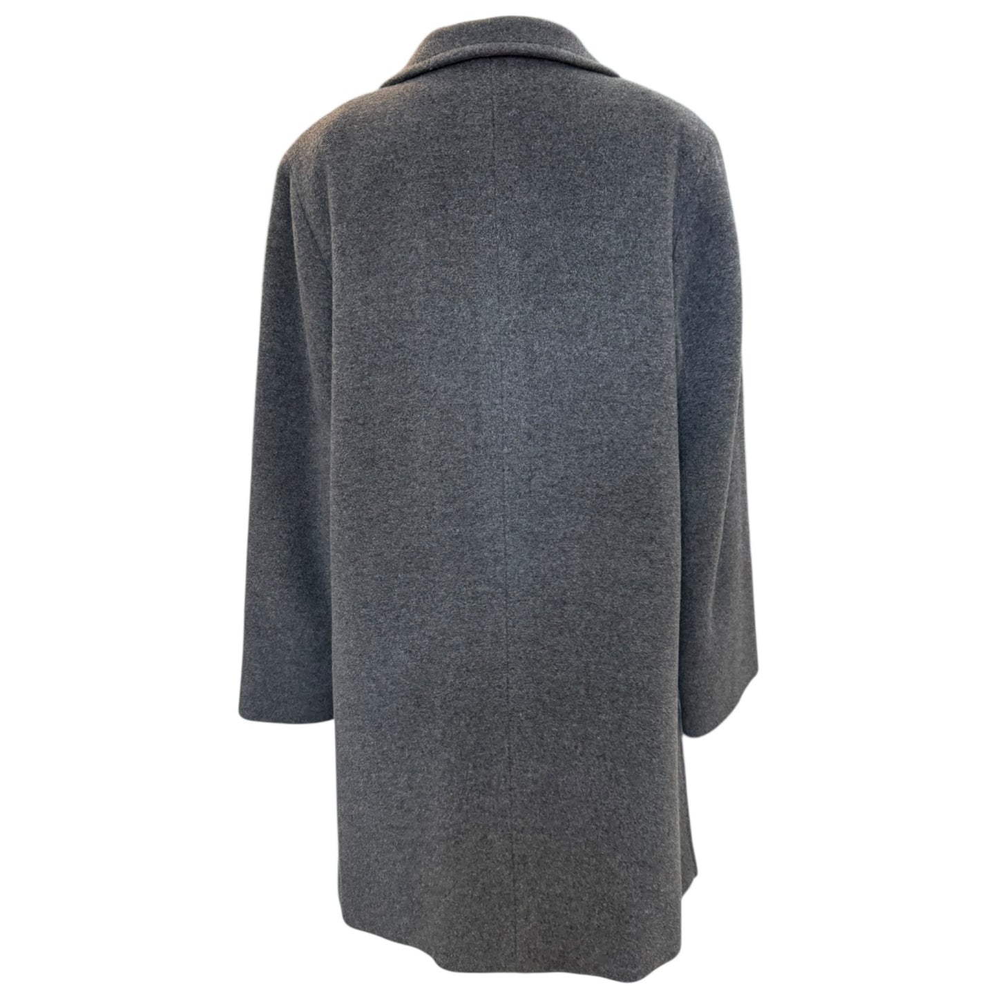 Basler Grey Angora and Wool Coat - 10