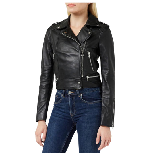 Oakwood Black Biker Jacket