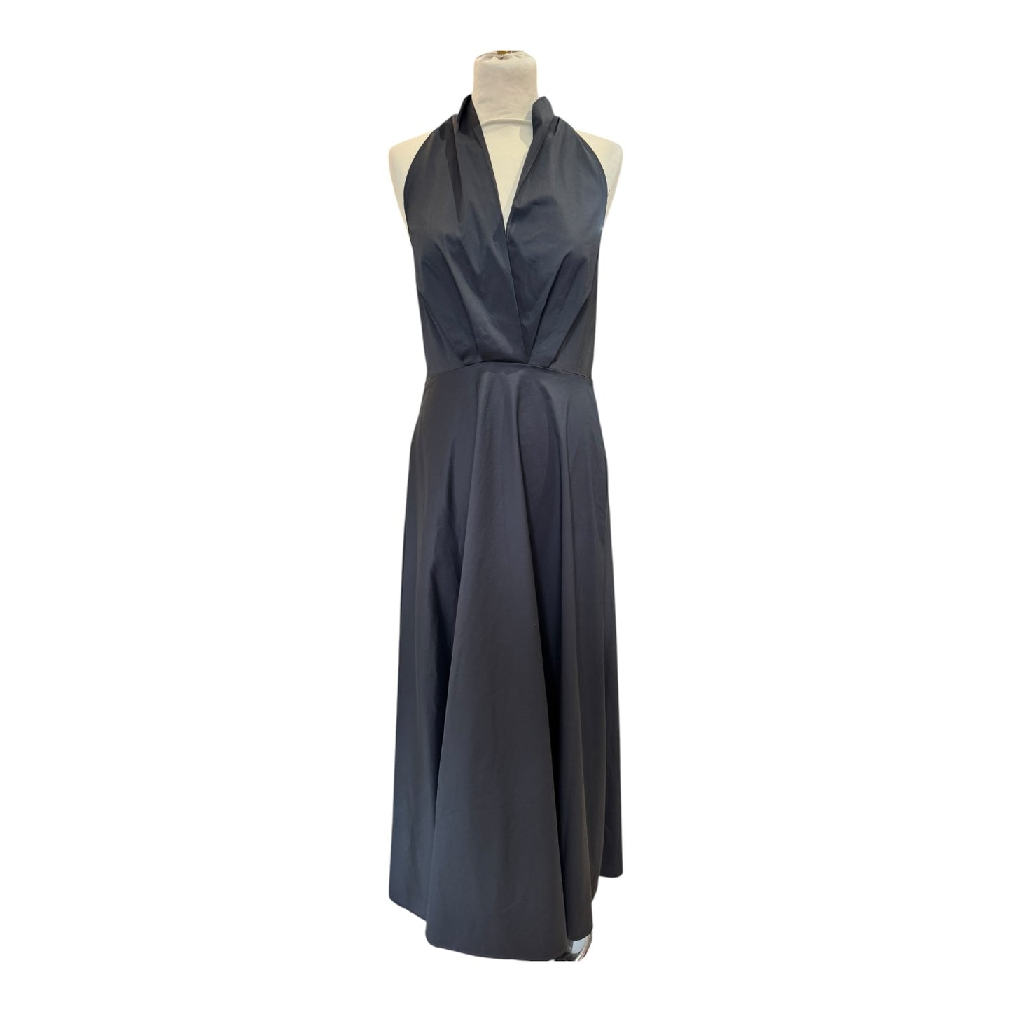 Purotatto Black Halter Neck Dress - 12