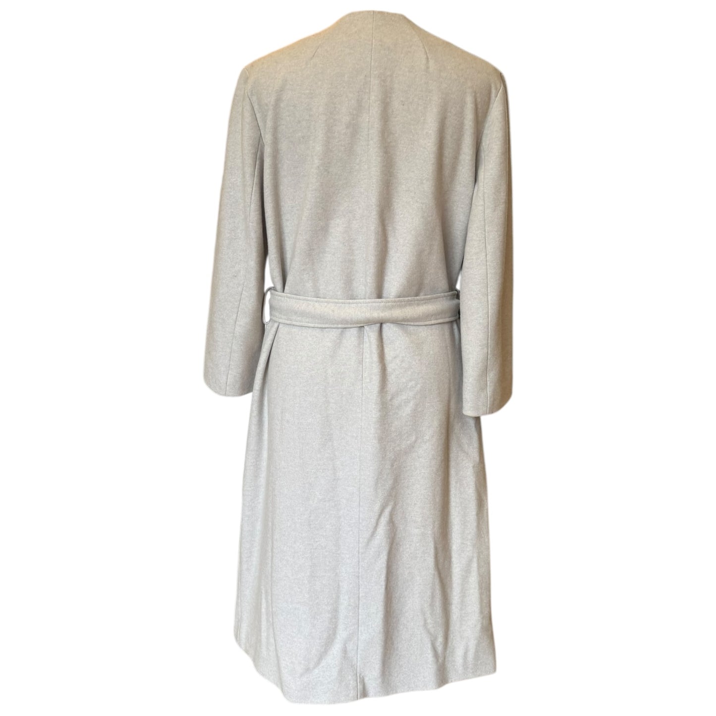 Filippa K Grey Belted Coat - 10/12