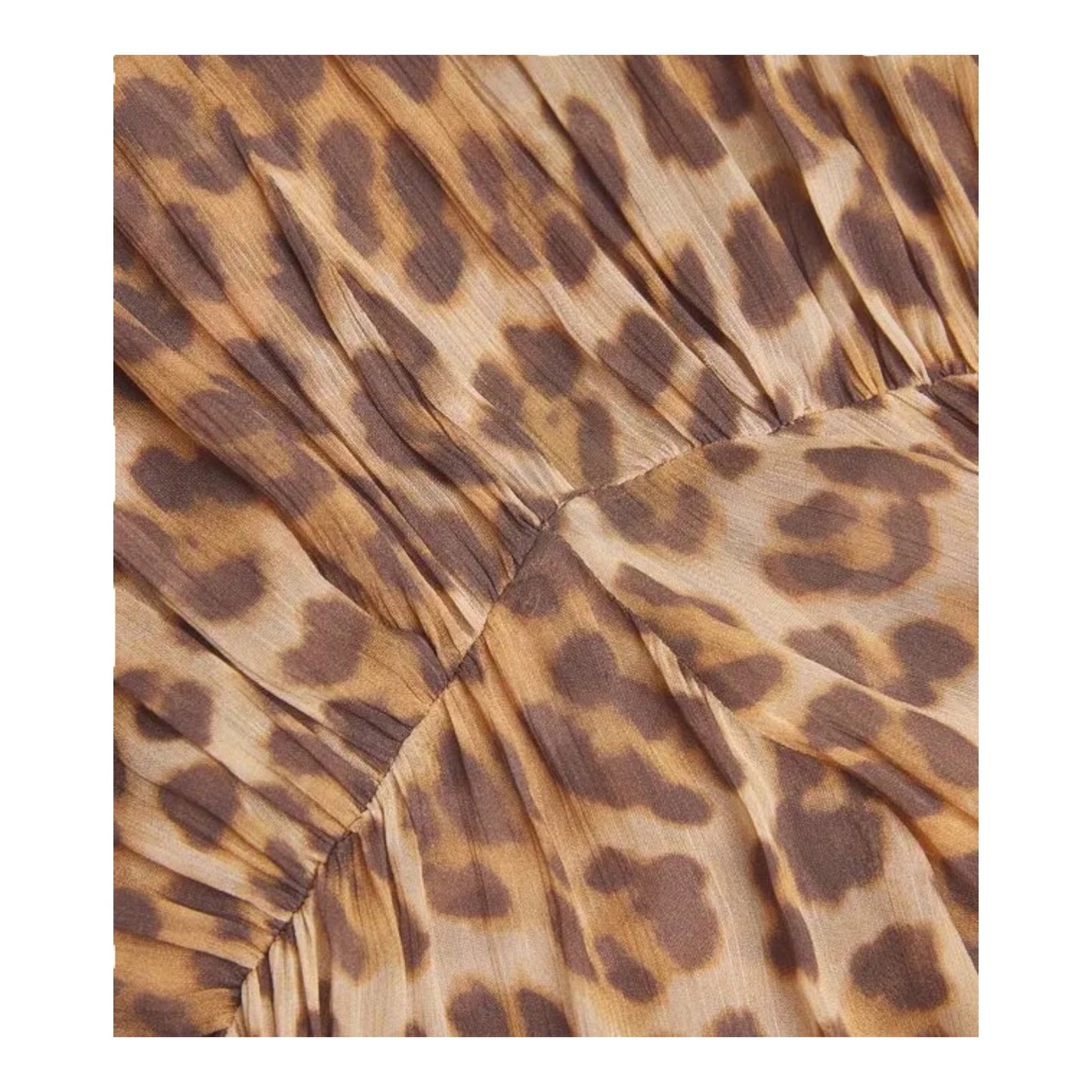 Maje Leopard Print Maxi Dress - 10