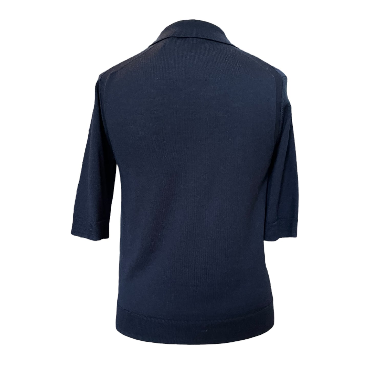 Jigsaw Merino Wool Navy Sweater - 12