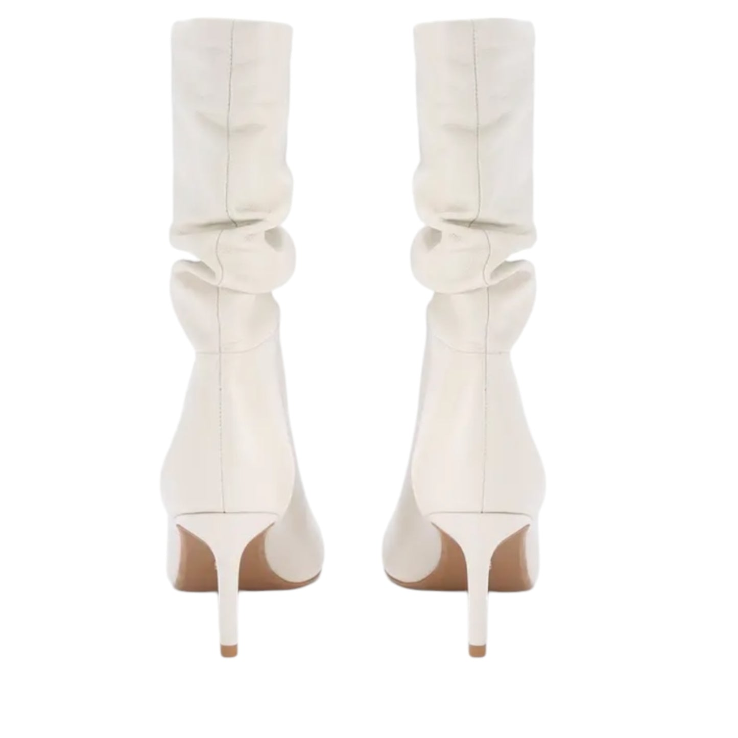 Carvela Cream Slouch Boots - 6 - NEW