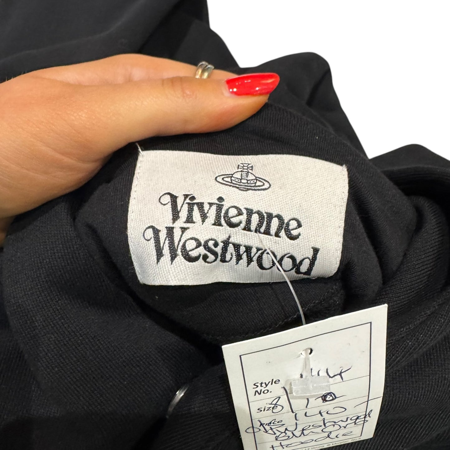 Vivienne Westwood Black Hoodie - 8/10