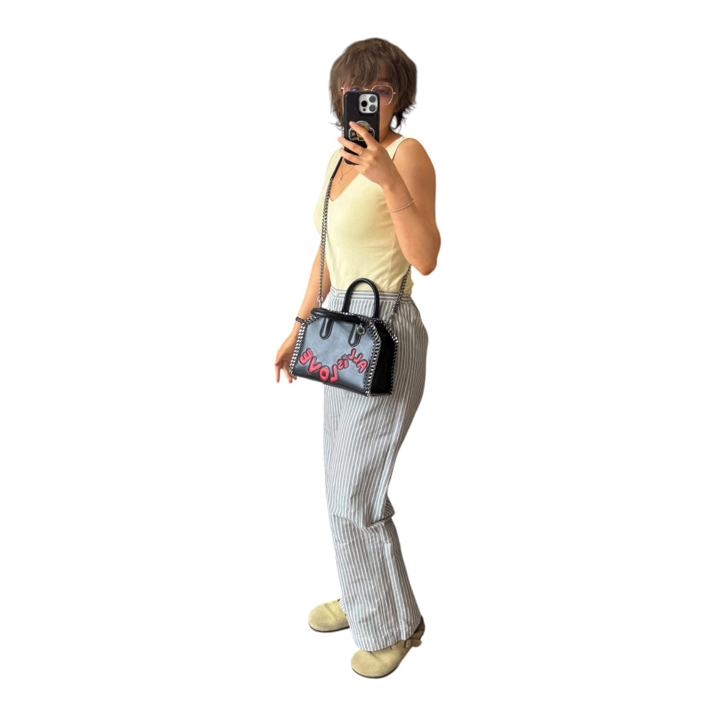 Stella McCartney ‘All is Love’ Falabella Box Mini Bag