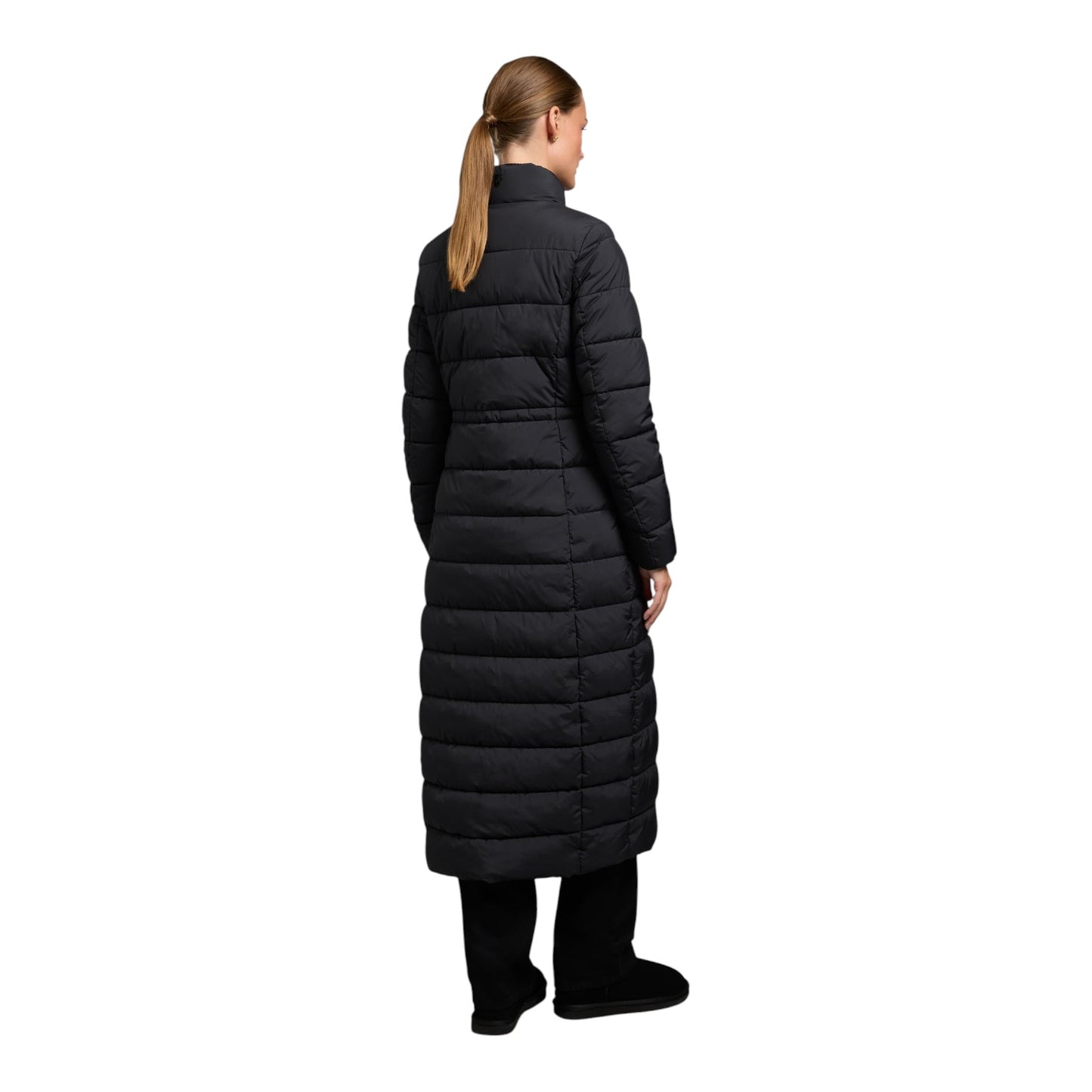 Holland Cooper Black Milton Longline Coat - 12