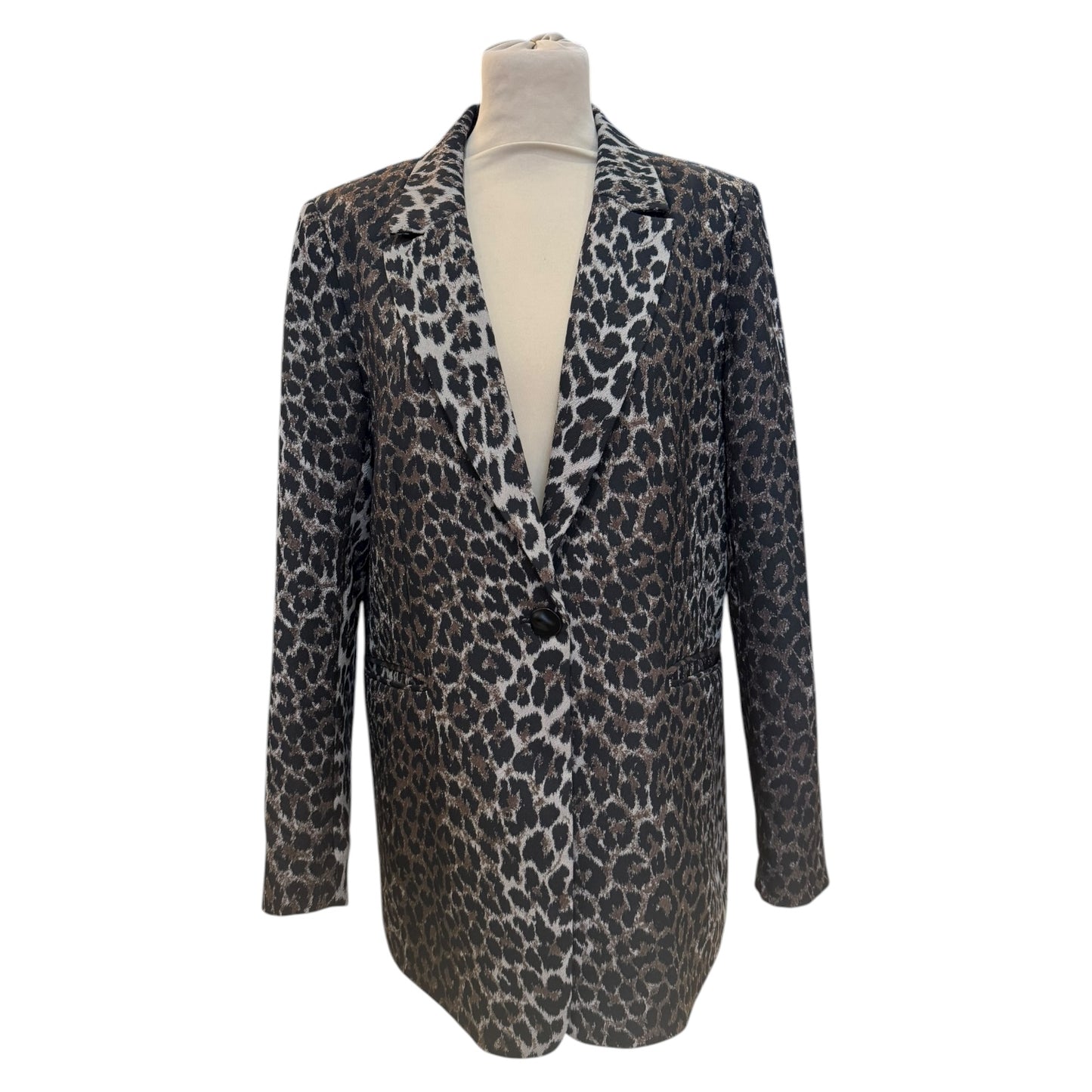 Coster Copenhagen Leopard Relaxed Blazer Jacquard - 12
