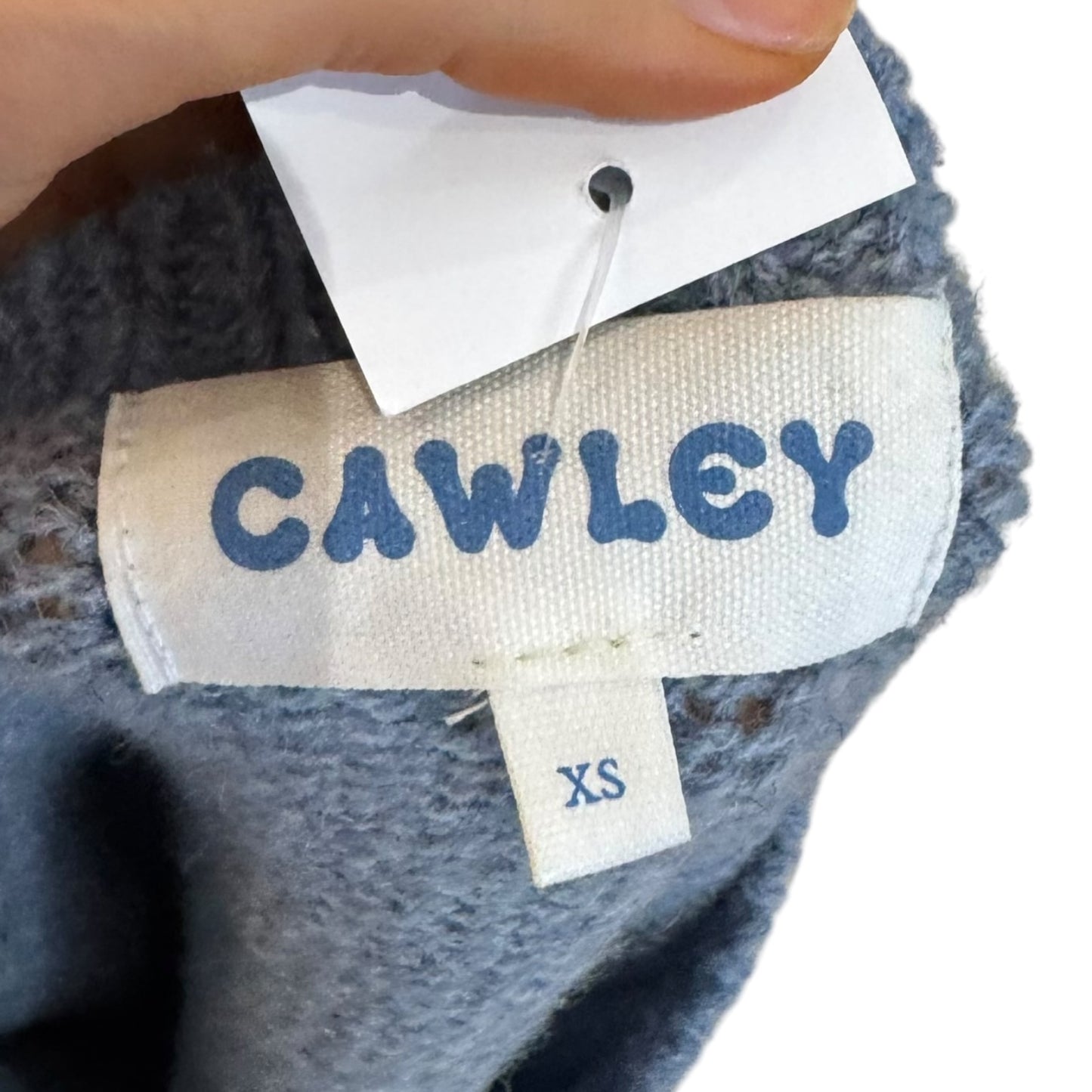 Cawley Blue Wool Jumper - 8/10