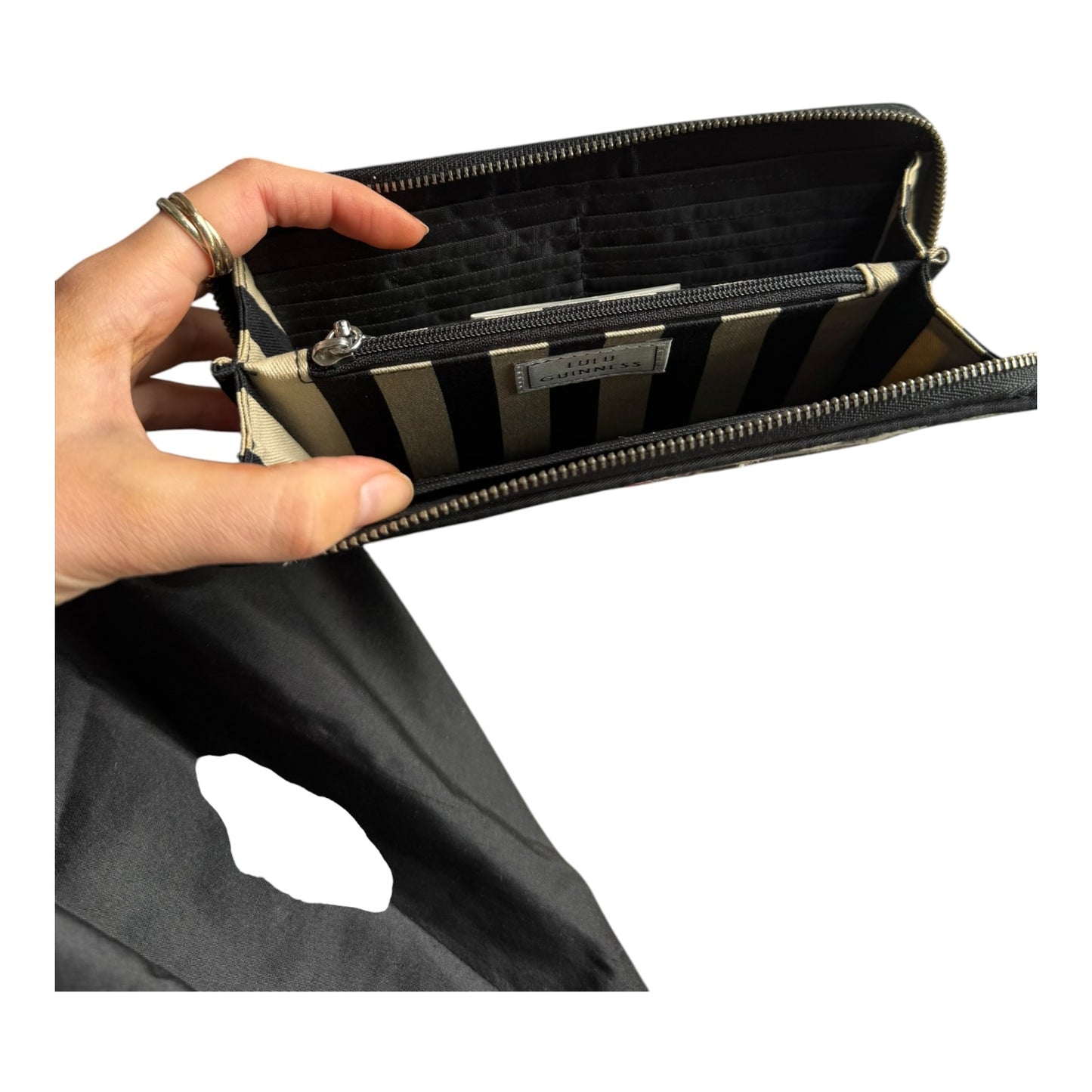 Lulu Guinness Shop Front Wallet Purse