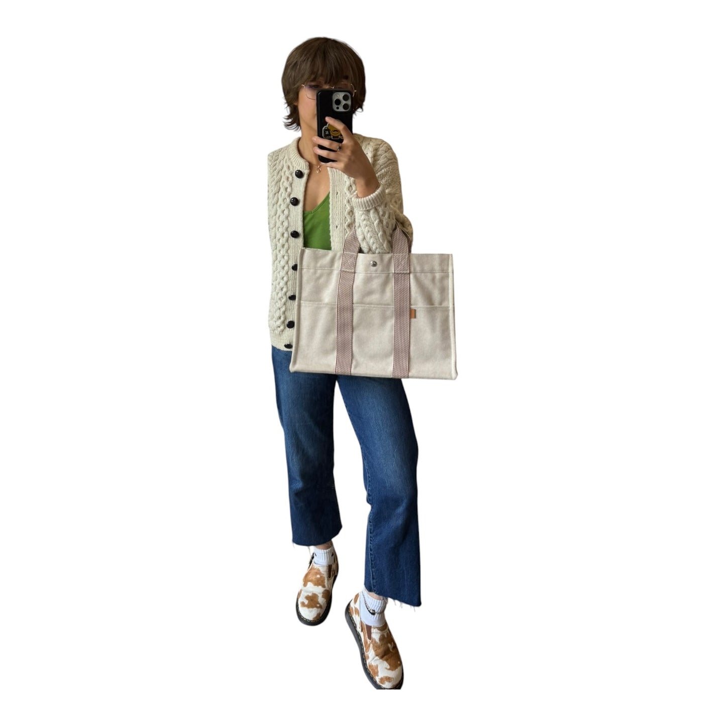 Hermes Farre Tout Tote Bag