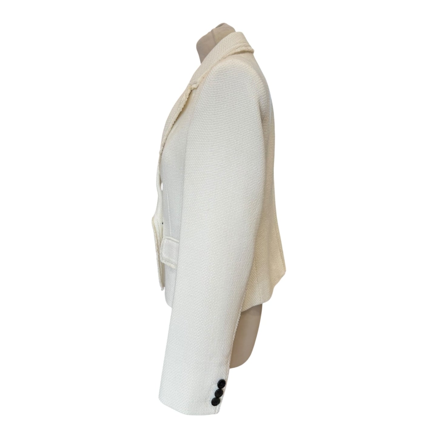 Me + Em AM-PM Fitted Blazer Italian Wool Blend - 12