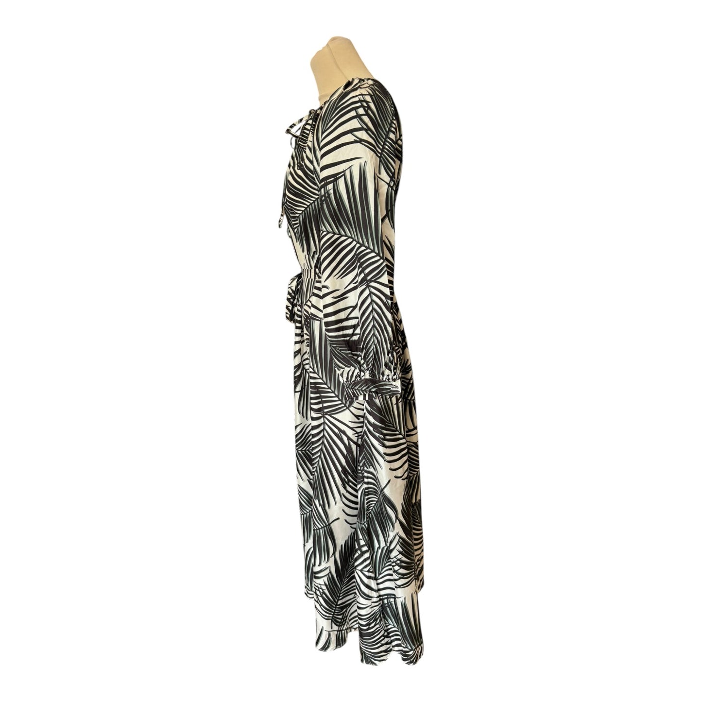 Boss Leaf Print Shirt Dress - 12/14