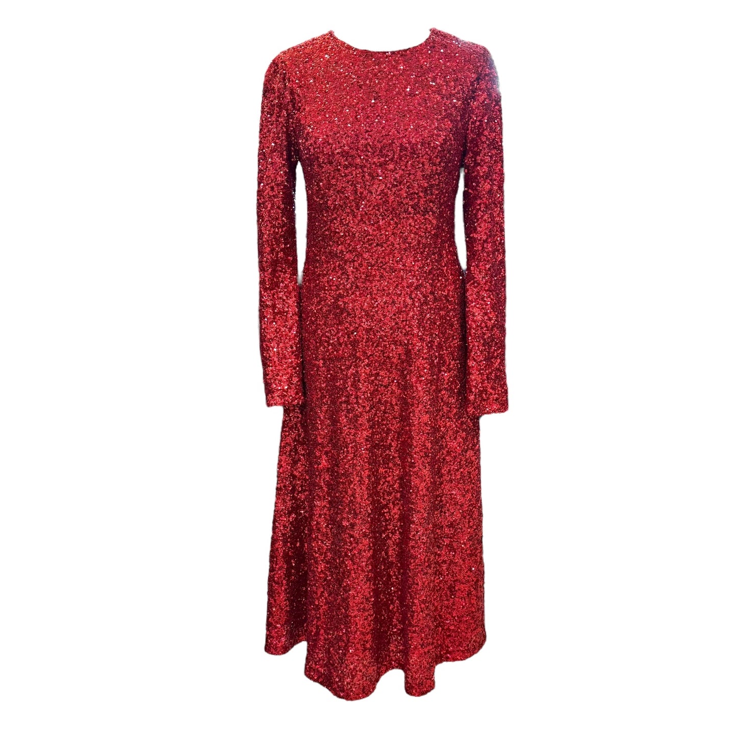 LK Bennett Red Sparkly Dress - 10 - NEW