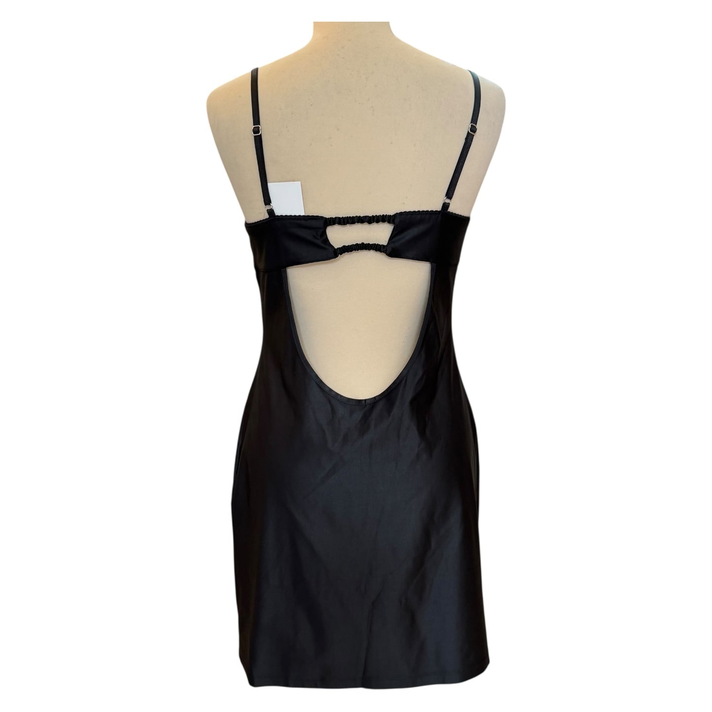 Sportmax Black Mini Slip - 12