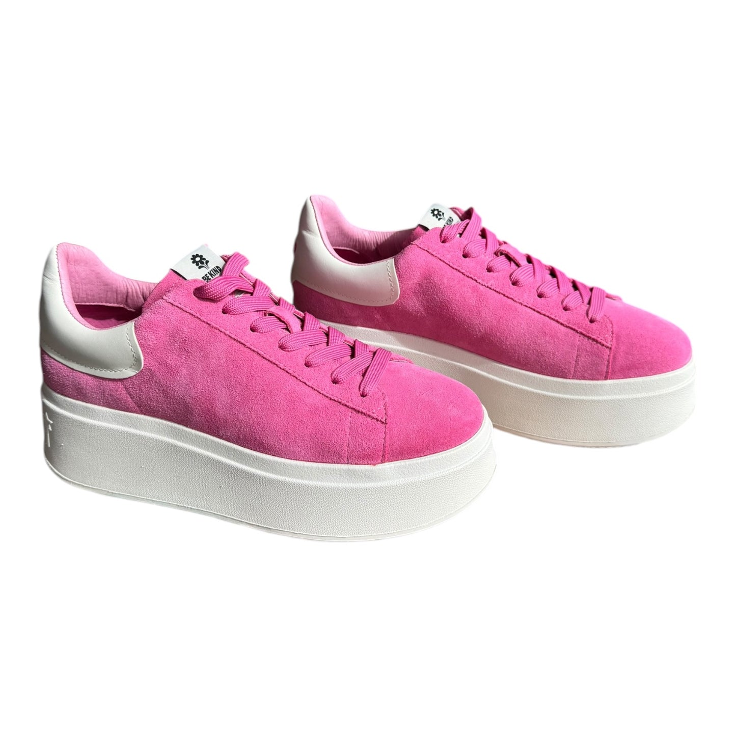 Ash Moby Fuschia Pink Suede Trainers - 38/5