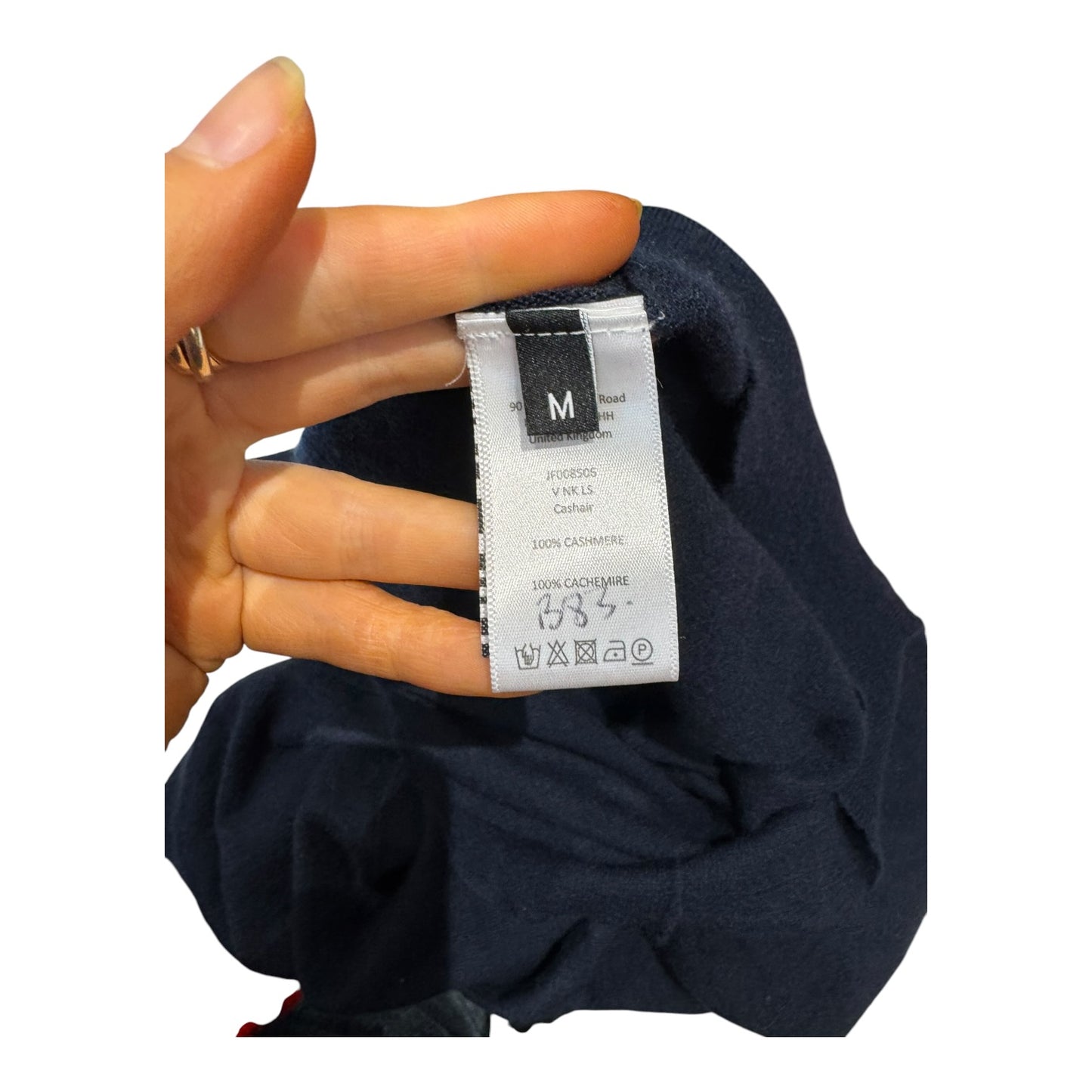 Joseph Navy Cashair Cashmere Sweater - 10