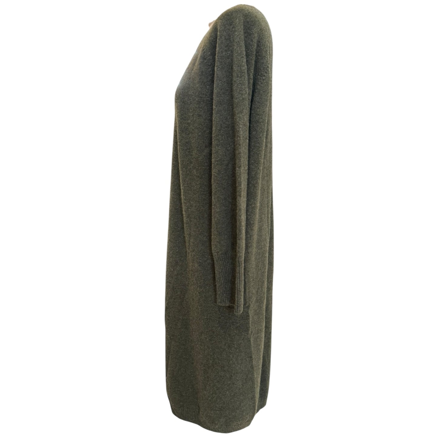Celtic & Co Green Lambswool Knit Dress - 12
