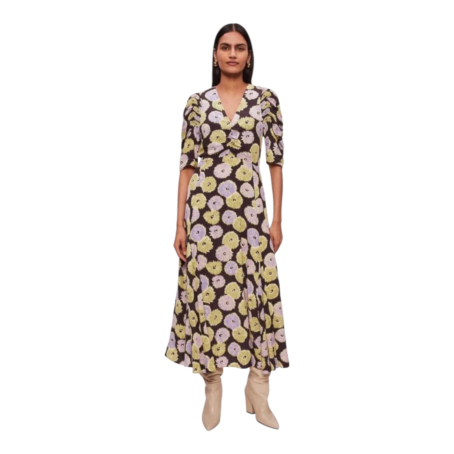 Jigsaw Dandelion Midi Dress - 12