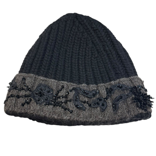 Prada Black and Grey Hat