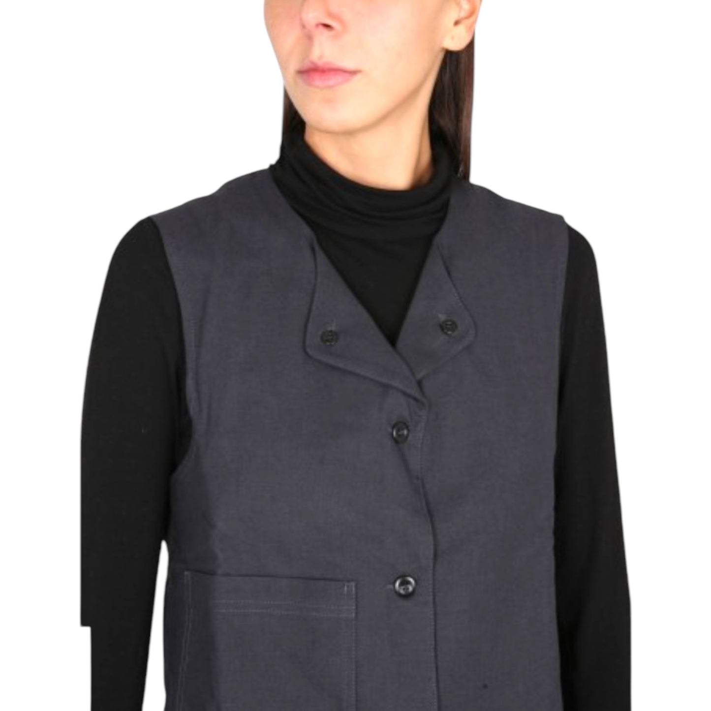 Margaret Howell Dark Grey Waist Coat - 12