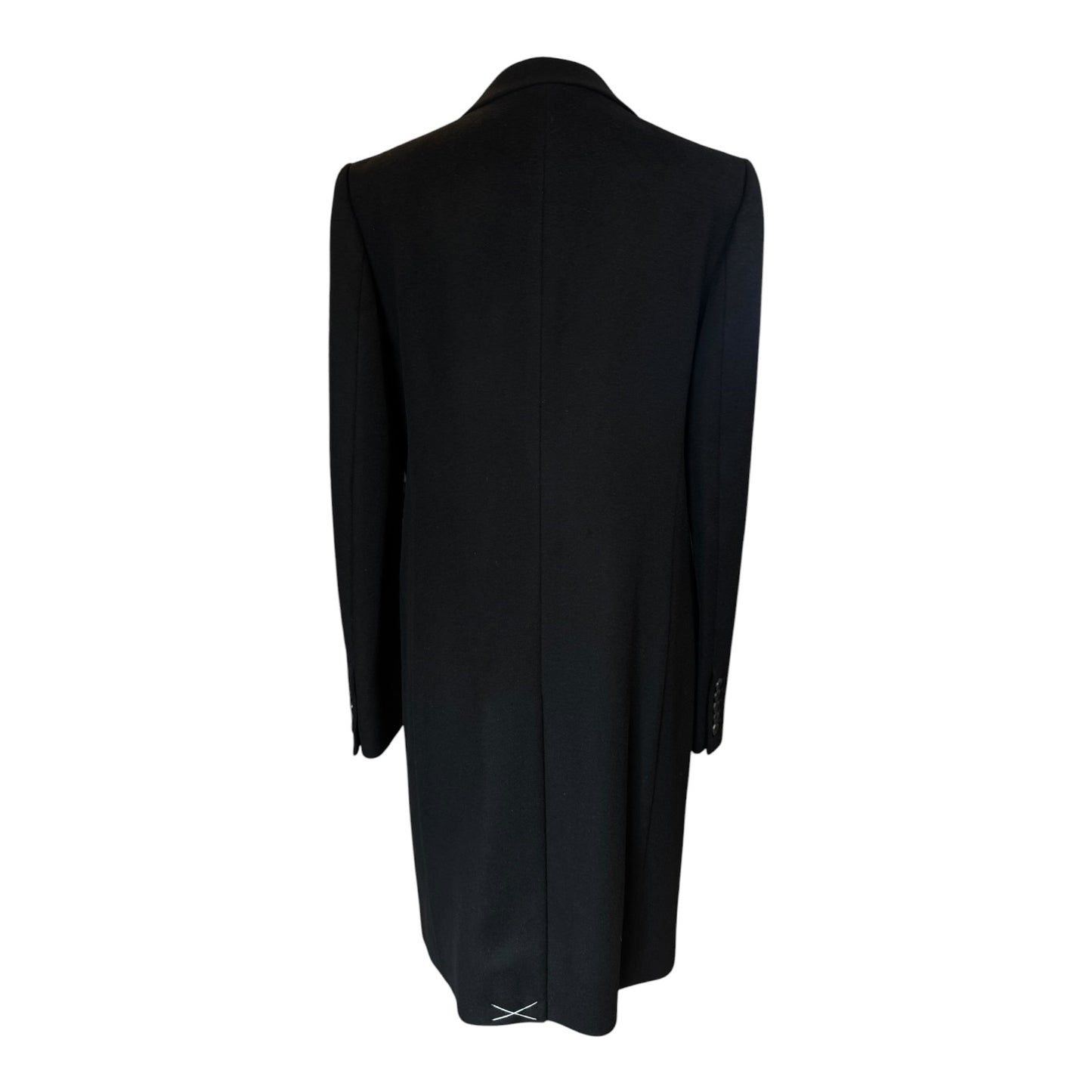 Joseph Black Wool and Cashmere Coat - 10