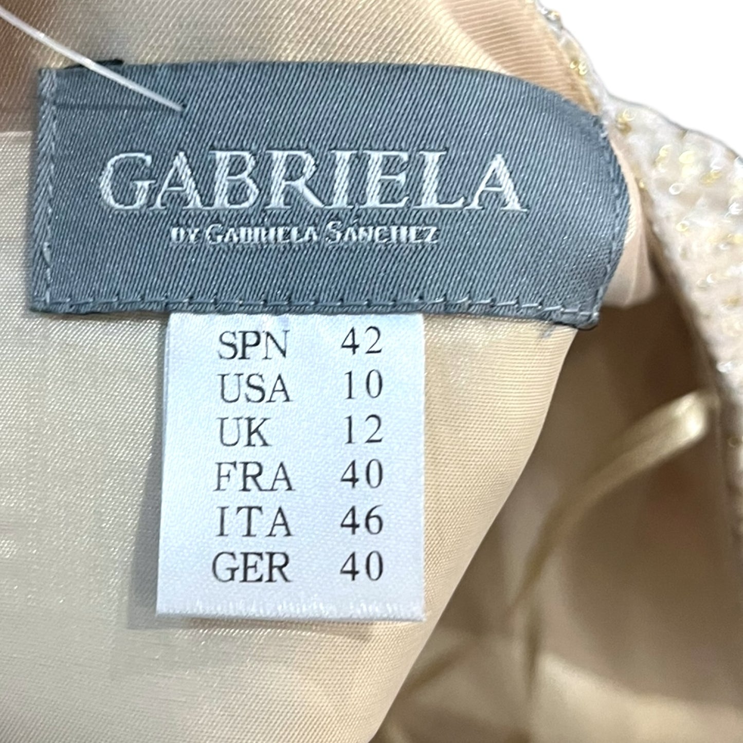 Gabriela Gold Dress and Jacket