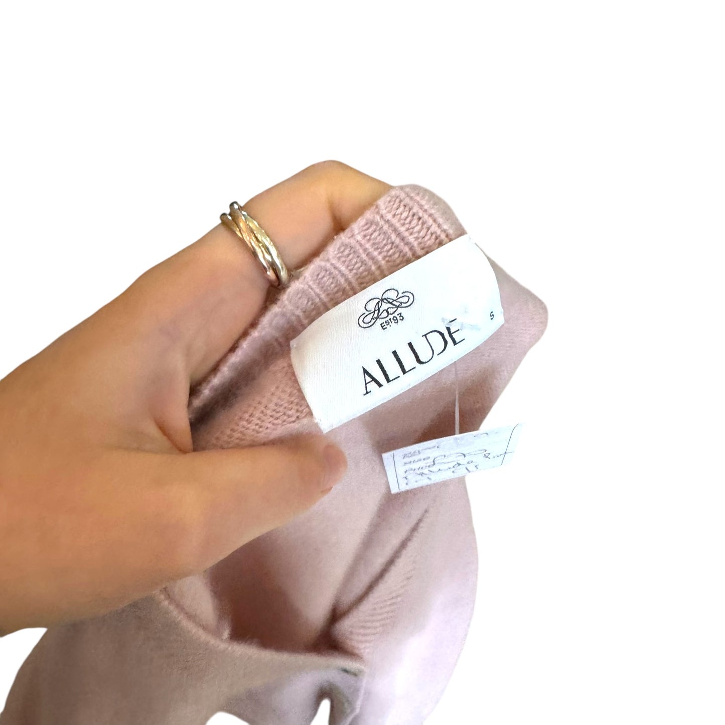 Allude Pink Cashmere Cardigan - 10