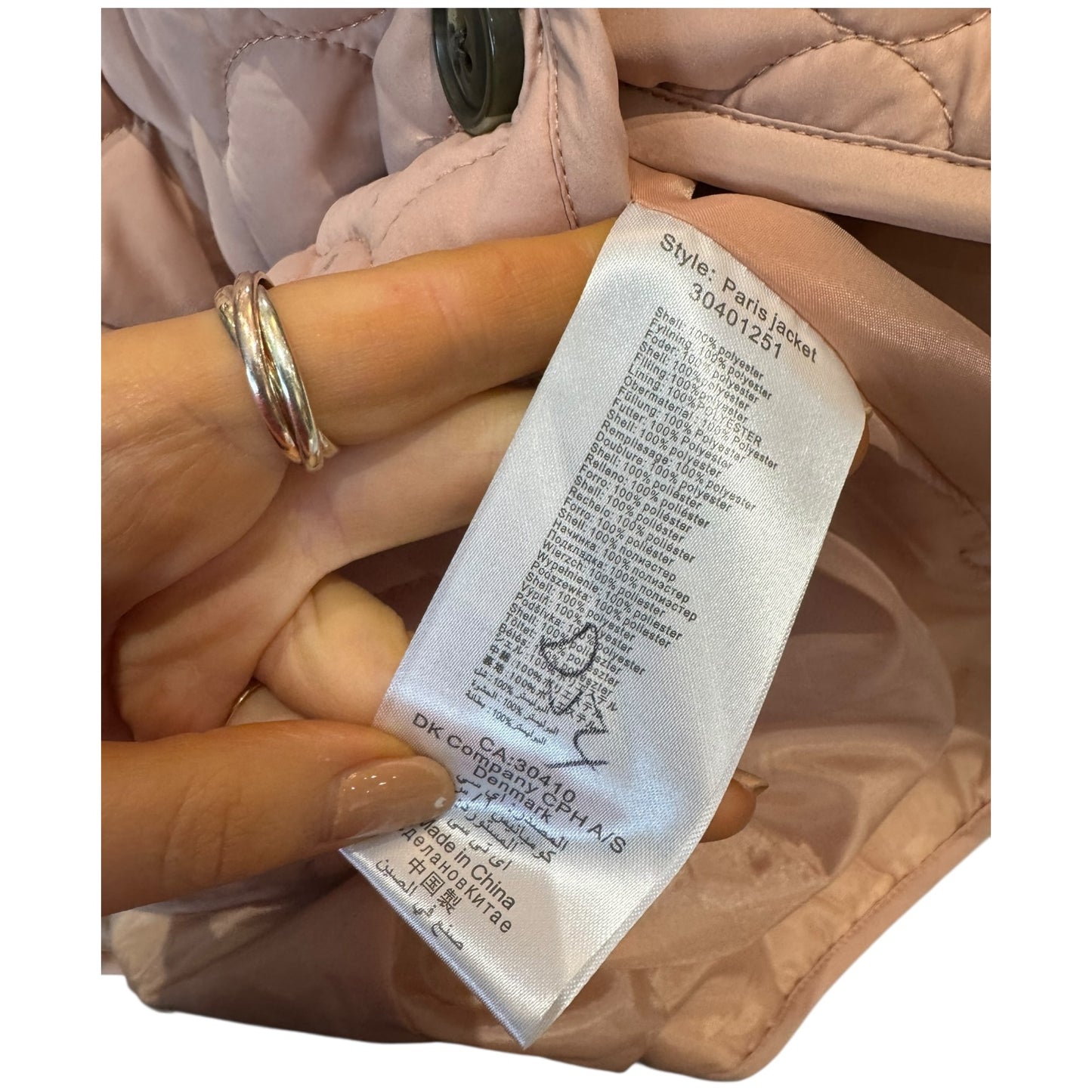 Soaked in Luxury Baby Pink Quilted Longline Coat - 14