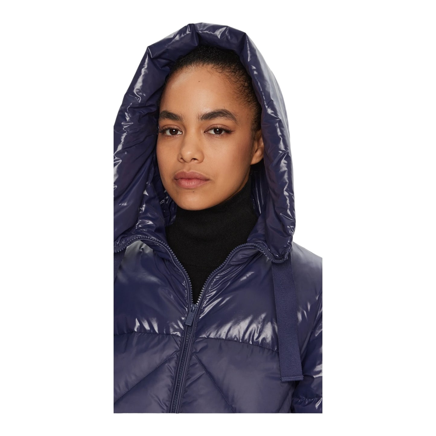 Marella Navy Puffer Coat - 8/10