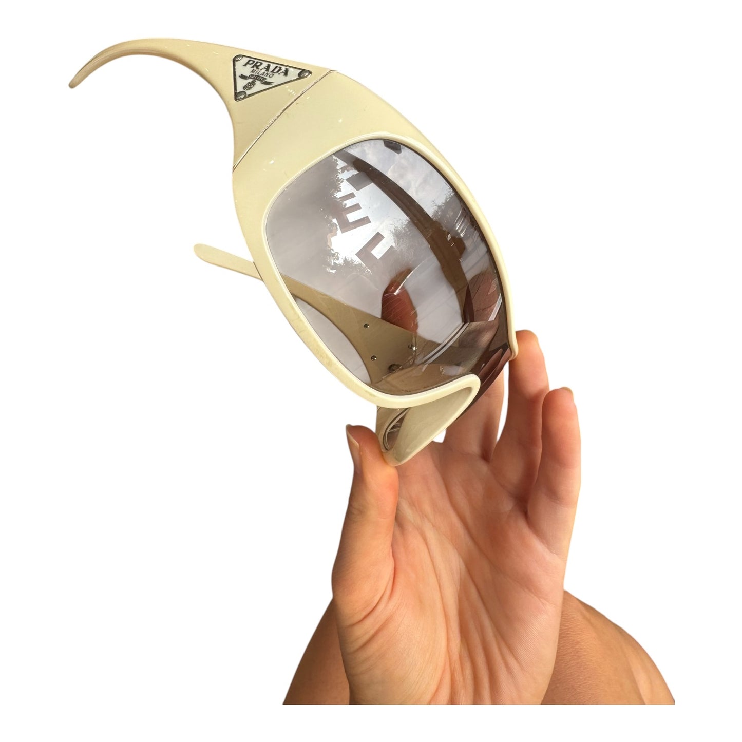 Prada Cream Sunglasses