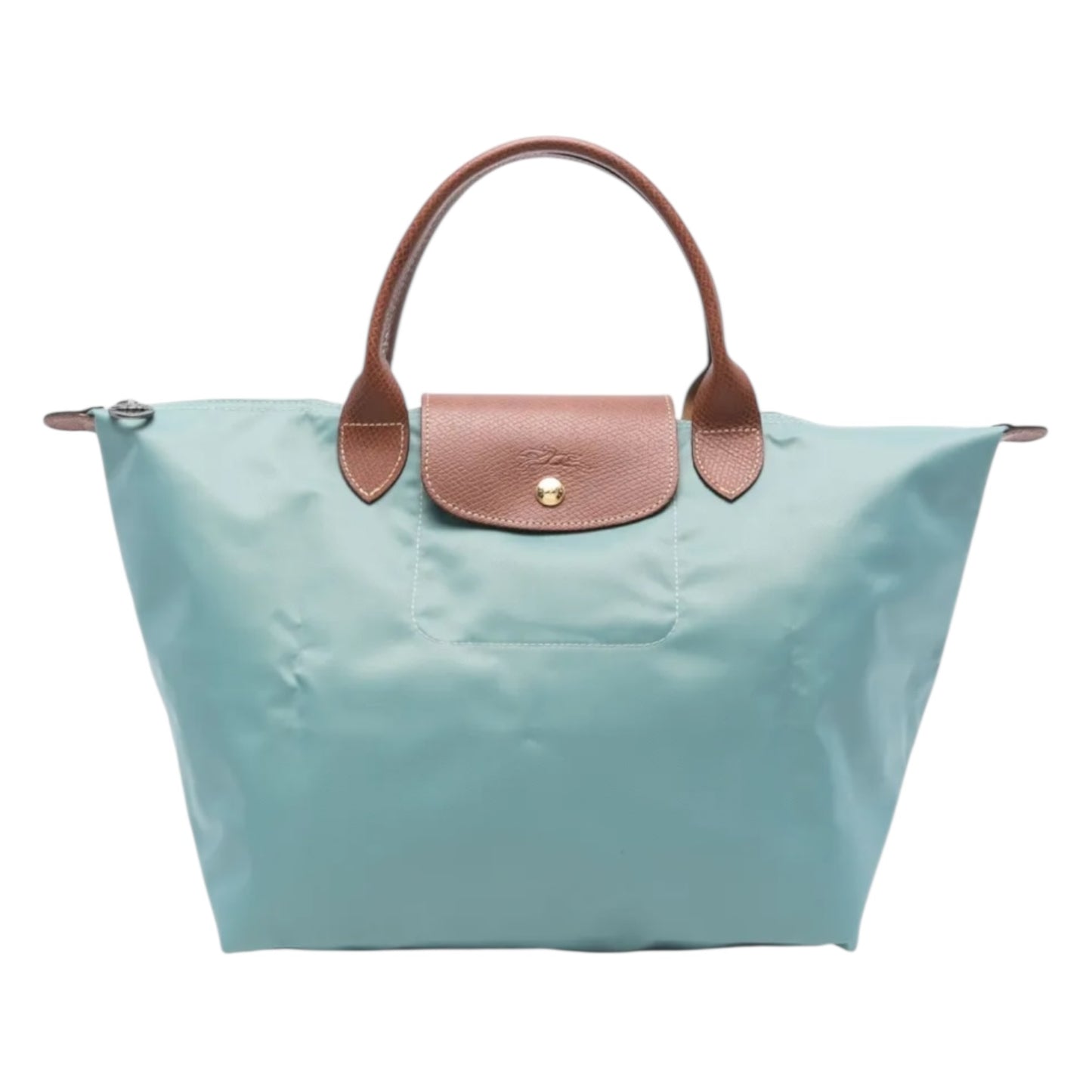 Longchamp Le Pliage Medium Tote Bag in Duck Egg Blue - NEW
