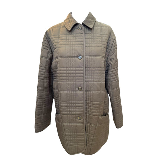 Burberry Khaki Quilted Jacket - 12