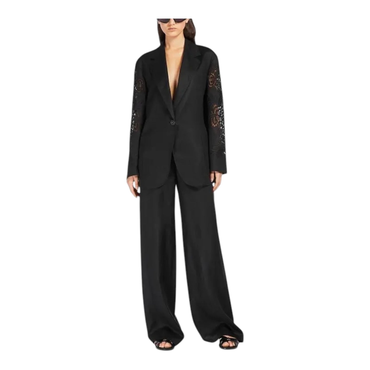 Max Mara Studio Black Angizia Blazer - 10