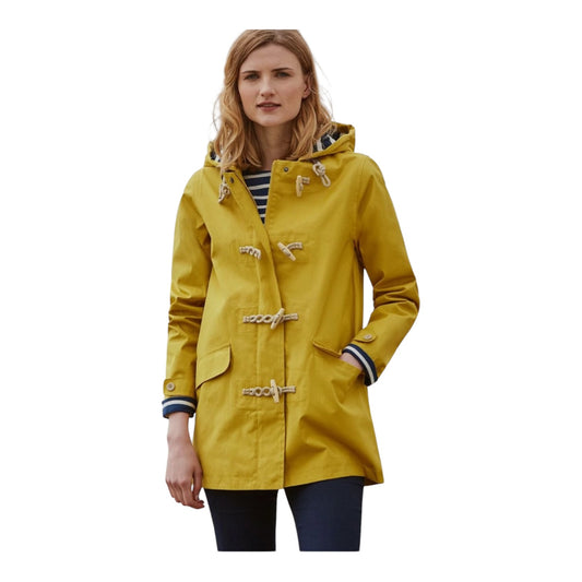 Seasalt Olive / Mustard Rain Jacket - 14