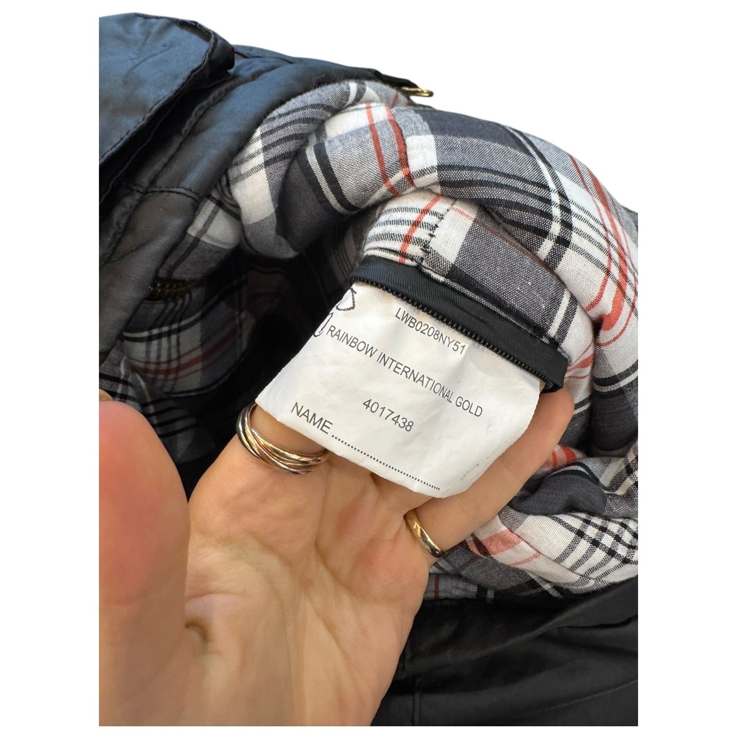 Barbour Black Waterproof Jacket - 12