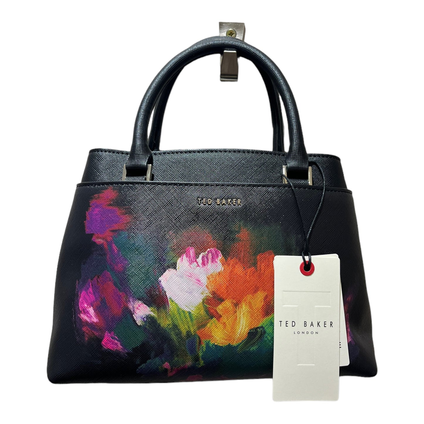 NEW Ted Baker Black Floral Bag