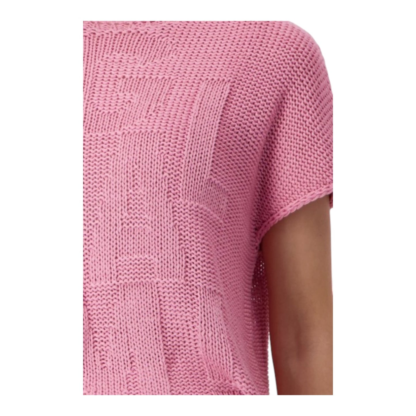 Monari Pink Knit Top - 18