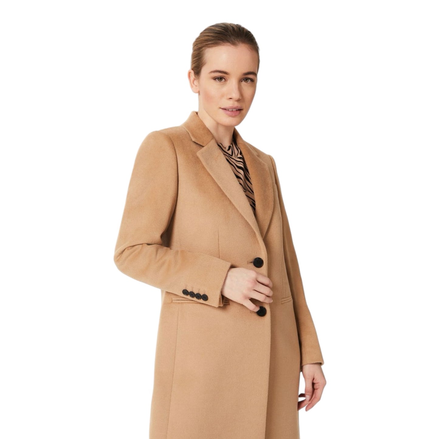 Hobbs Tilda 100% Wool Coat - 12