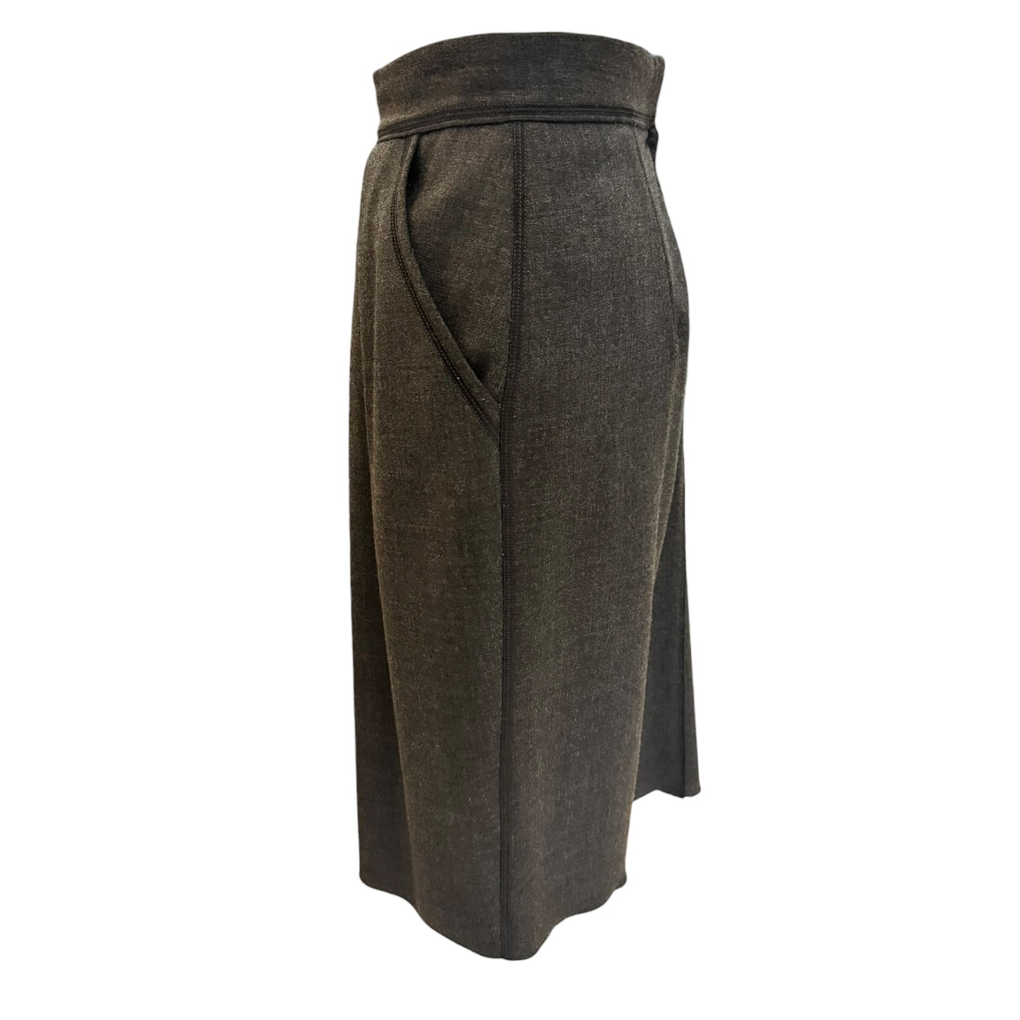 Dolce & Gabbana Wool Knee Length Skirt - 10