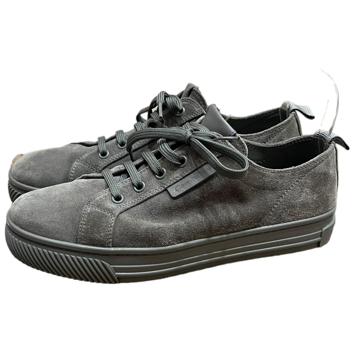 Gianvito Rossi Grey Suede Trainers
