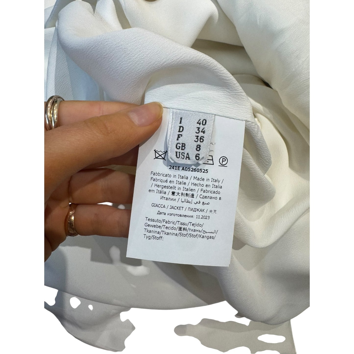Moschino Couture White Blazer Gilet - 10/12