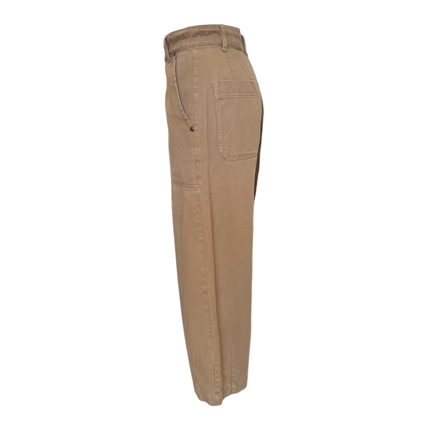 Weekend Max Mara Camel Barrel Leg Trousers - 12