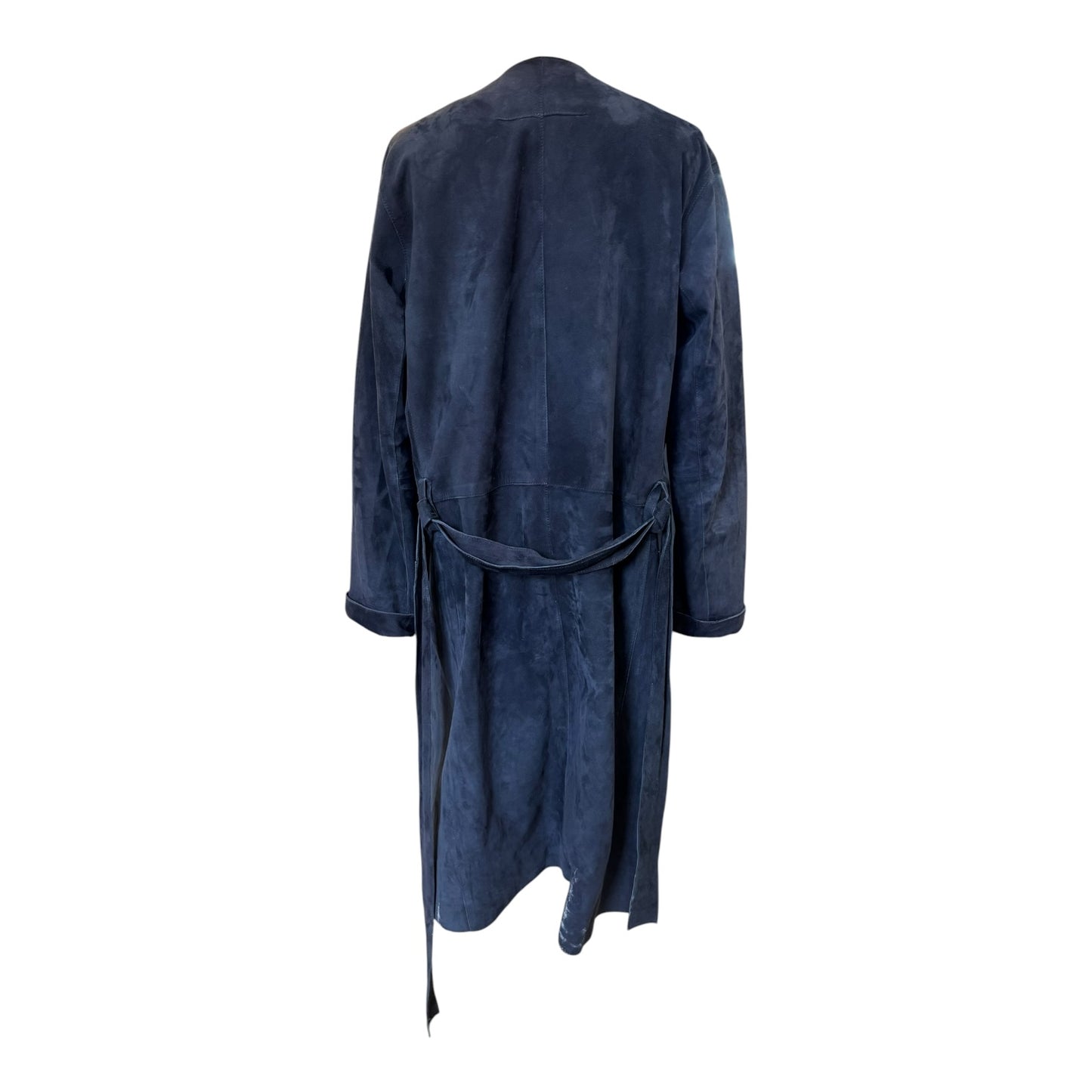 Vince Navy Suede Coat - 10/12