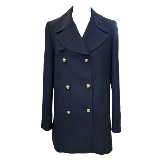 Mos Mosh Navy Pea Coat - 10/12